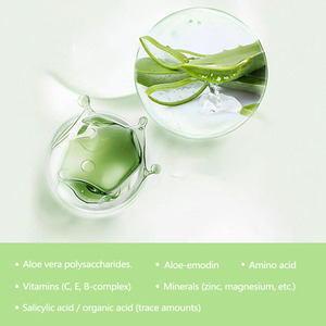 Gel hydratant à l'<span class=keywords><strong>aloe</strong></span> vera 300g OEM personnalisé, <span class=keywords><strong>95</strong></span>% d'ingrédients naturels, soin hydratant pour la peau, anti-inflammatoire, apaisant, gel d'<span class=keywords><strong>aloe</strong></span> vera - Product Image 2