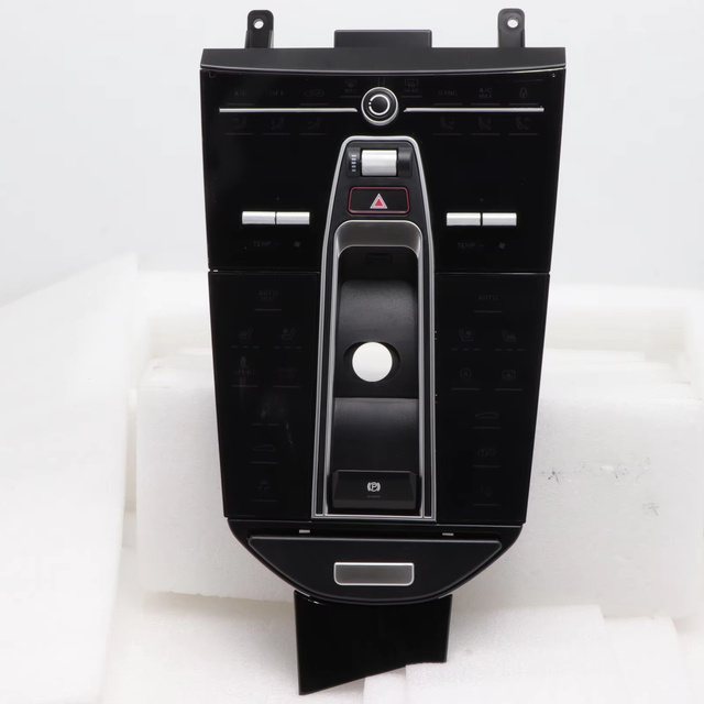 Affordable Price Car Interior Saddle Control Panel Modification for Porsche Upgraded Full Touch Button Console