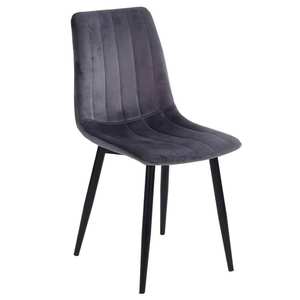 Luxury Scandinavian Design Upholstered <b>Restaurant</b> Contemporary Green Fabric Dining Room <b>Chairs</b> - Product Image 5