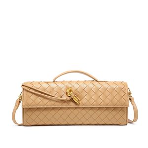 Nuevos Bolsos de <span class=keywords><strong>Mano</strong></span> de Lujo a la Moda para Dama de Cuero PU Colorido, Carteras Largas Tipo Clutch, Bolsos de Hombro Tejidos para Mujer, <span class=keywords><strong>Bolso</strong></span> de Noche para <span class=keywords><strong>Boda</strong></span> - Product Image 6