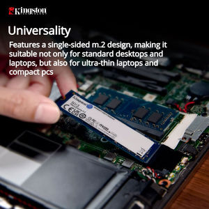 قرص صلب <span class=keywords><strong>M</strong></span>.2 NVMe SSD NV3/KC3000 بسعة 1 تيرابايت/2 تيرابايت، محرك أقراص صلبة NVMe للكمبيوتر المكتبي واللابتوب والألعاب وPS5، متانة موثوقة - Product Image 4