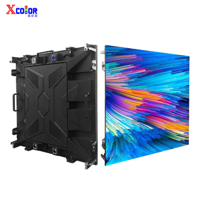 Panneau d'affichage vidéo LED à installation fixe 640x640mm en aluminium moulé sous pression pour intérieur/<span class=keywords><strong>extérieur</strong></span>, mur vidéo avant/arrière - Product Image 3