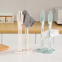 1PC Support de rangement pour gants, séchoir à gants, porte-serviettes, égouttoir de comptoir, accessoire d'évier de cuisine