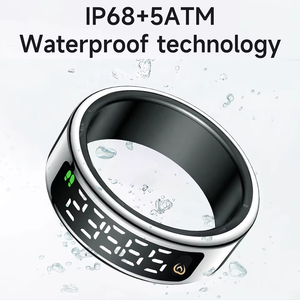 WESLAMIC ITasbih Ramadan Fitness Tracker Anneau de santé musulman Moniteur de fréquence cardiaque Réveil pour Fitness Prière Détaillants - Product Image 5