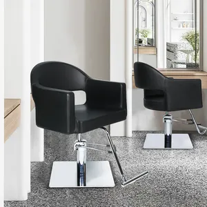 Schlussverkauf Friseursalon klassisch schwarz Styling Barbier-Stuhl individuell hydraulische Pumpe Barbier-Stühle zu verkaufen