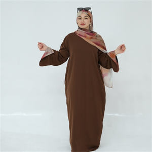 2025 nouvelle Abaya <span class=keywords><strong>aquarelle</strong></span> marbre cravate-teinture imprimé Premium islamique ensemble vêtements Abaya femmes musulmanes robe pour Abaya moderne - Product Image 3