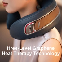 Masseur artificiel de haute qualité pour le cou et les épaules avec compresse chaude, apaisant et relaxant