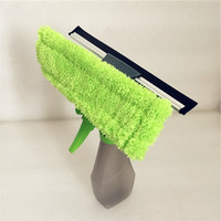 Nettoyeur de vitres 3 en 1 avec pulvérisateur, tampon en microfibre, rechargeable, pour le nettoyage des pare-brise de voiture et de la maison