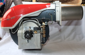 Brûleur DOWSON série RL70 RL100 RL130 à double combustion à l'huile, similaire au brûleur industriel RIELLO pour chaudière - Product Image 6