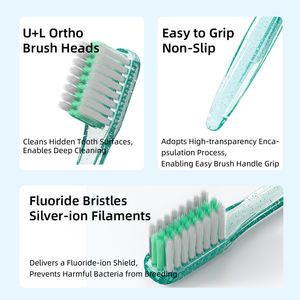 <span class=keywords><strong>Kit</strong></span> d'hygiène bucco-dentaire orthodontique 3 en 1, nouveau <span class=keywords><strong>kit</strong></span> orthodontique dentaire 3 pièces sans sablier - Product Image 6