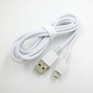 Cavo di ricarica in nylon micro-USB da 1,8 m per mouse wireless Razer Naga Pro Death ADDER V2 Viper ULTIMATE <span class=keywords><strong>Basilisk</strong></span> Ultimate - Product Image 2
