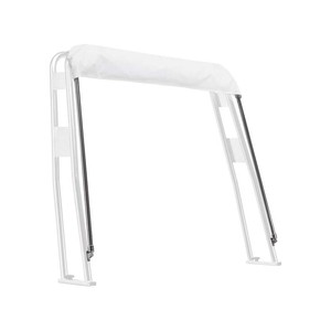Toldo telescópico de 220 cm para barcos con barra antivuelco Cubierta de barco de poliéster duradera de 135 cm de alto - Product Image 1