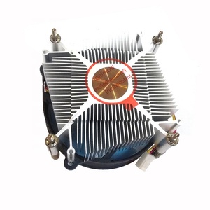 พัดลมหม้อน้ำอลูมิเนียมระบายความร้อนด้วย CPU รุ่น12th ทั่วไป <span class=keywords><strong>TDP</strong></span> 90W สำหรับ LGA775/1366/1700ใช้งานได้กับ I9 I7 I3 <span class=keywords><strong>I5</strong></span> - Product Image 3