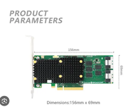 Brocade MegaRAID 9660-16i 9600 Series 24G PCIe 4,0 Adaptadores RAID tri-modo y EHBA Tercera Generación de Tri-Mode X8