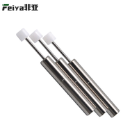 Amortisseur de porte coulissante en acier inoxydable mat pour salle de bain et cuisine - Tampon hydraulique anti-collision personnalisable OEM