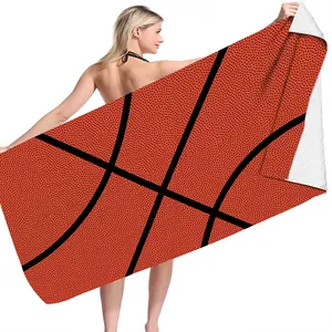 TJM91603 надежный поставщик, туристическое Спортивное баскетбольное пляжное полотенце из микрофибры с индивидуальным логотипом и печатью