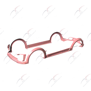 레인지 로버 바디 키트 스포츠 MSY 와이드 바디 업그레이드 탄소 섬유 전면/후면 립 휠 아치 장식 자동차 액세서리 - Product Image 2