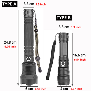 Nhà Máy Cung Cấp Trực Tiếp 2000 Lumens Xhp70 Mạnh Mẽ Nhất 26650 USB <span class=keywords><strong>Torch</strong></span> Xhp70 Săn Bắn Zoomable Đa-Chức Năng Đèn Pin - Product Image 4