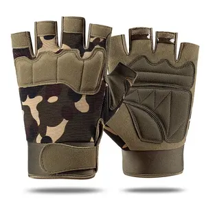 Tactische Handschoenen Half Vinger Outdoor Handschoenen Vingerloze Handschoen Voor Schieten Fietsen Paintball Motorfiets