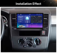 8 Core 4G BT DSP GPS Carplay 9 pouces écran tactile Radio Android multimédia pour Nissan Tiida 2005 ~ 2008 2009 2010 aide à la marche arrière voiture