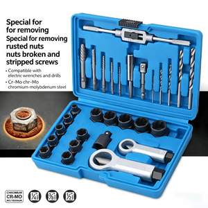 Juego de extractores de tornillos de 1/2 pulgada para la extracción de tornillos o pernos dañados - Product Image 2