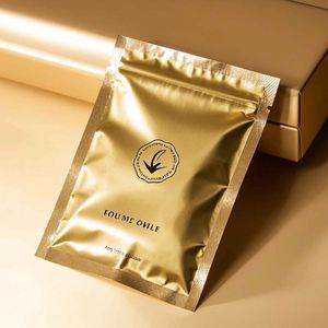 Custom Logo Reusable Air Tight Food Grade Plastic Sample <b>Sachets</b> Heat-Sealed for Skin Care Facial Cleanser Chewing Gum Pet Food - Product Image 2