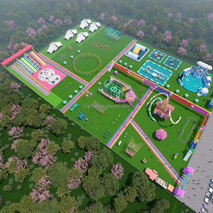 Nuovo Design per Parchi Divertimento all'Aperto: Gioco a Tema Corsa tra Tartaruga e Coniglio, Pista Non Motorizzata per <span class=keywords><strong>Parco</strong></span> Giochi, Maiale Felice in Corsa - Product Image 6