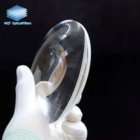 Customizable 120mm Diameter K9 Glass Aspherical Biconvex Lens for Magnifier Optical Instruments