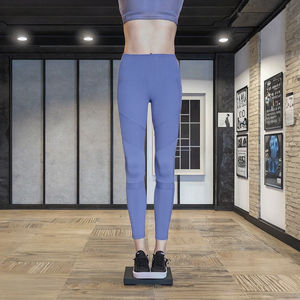 Pantalones de Yoga Ajustados de Cintura Alta para Mujer, Color Durazno, Levanta Glúteos, Cintura Elástica, Secado Rápido - Product Image 3