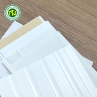 Panel de Revestimiento de Paredes para Materiales de Construcción de Fábrica de Guangzhou, Láminas de Madera, Panel de PVC Cuadrado, Techo Contemporáneo para Apartamentos