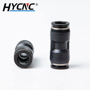 Accesorios de cilindro neumático de PU de inserción rápida Tubo de aire recto de plástico Conector rápido Acoplador rápido de plástico - Product Image 6