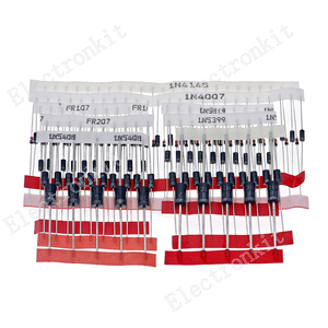 Bảy Thành phần phổ biến Kit điện trở tụ điện Transistor Diode hỗn hợp Tự Làm sửa chữa thí nghiệm linh kiện điện tử Sản xuất tại Trung Quốc - Product Image 4