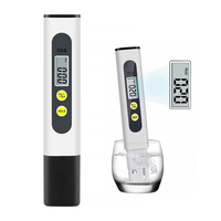 Testeur numérique de pureté de l'eau TDS avec écran LCD, design stylo, 0-9999 PPM, pour hydroponie et aquariums