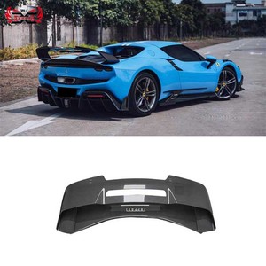 Aile de voiture de becquet arrière en Fiber de carbone sèche BA de haute qualité pour <span class=keywords><strong>Ferrari</strong></span> 296 GTB - Product Image 1