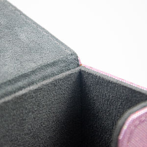 Sanseking-حافظة بطاقات التداول, حافظة بطاقات جلدية فاخرة مصنوعة من البولي يوريثان الحراري والبولي يوريثان الحراري والبولي يوريثان اللامع باللون الوردي - Product Image 6