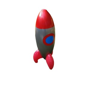 Inflatable Rocket Water Spray Toy For Kids Outdoor Play <b>Garden</b> Fun - Product Image 5