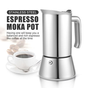 Estufa Estilo italiano Moka Pot Cafetera Espresso Acero inoxidable Moka Pot - Product Image 1