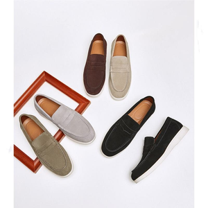 <span class=keywords><strong>Mocasines</strong></span> de Cuero de Lujo para Hombre 2025, Zapatos para Caminar de Estilo Retro de Alta Calidad, Antideslizantes y con Absorción de Impactos - Product Image 4