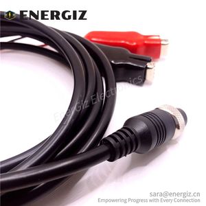 دايوا بكرة صيد سمك شيمانو بكرة كهربائية قابس طيران موصل GX16 مشبك كابل تمساح أنثى 2Pin - Product Image 3