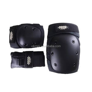 Genouillères de skateboard réglables, équipement de protection professionnel, écologiques, coque en PP imperméable, tissu en nylon, skateboard - Product Image 4