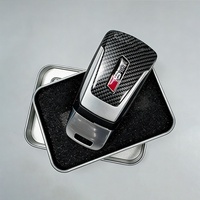 Nueva Carcasa de Repuesto para Llave Remota Original de Audi A4 LA5 Q5 LQ7 TT, Acabado Brillante Tipo Piano RS S, Compatible con OLIVER