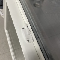 Fenêtres en PVC de style américain de haute qualité MINGLEI, fenêtres à simple battant en vinyle personnalisées