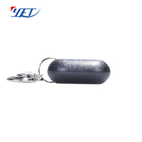 YET092 Télécommande de porte de garage en plastique étanche 433Mhz à code roulant, 2 boutons avec indicateur LED pour usage domestique et industriel