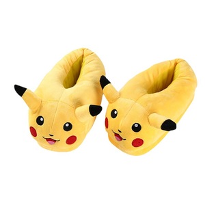 Nouvelles Chaussures en Peluche pour Enfants, Motif Dessin Animé Mignon Pokémon <span class=keywords><strong>Pikachu</strong></span>, Chaussures d'Intérieur Chaudes pour l'Automne et l'Hiver, Vente en Gros, Durables - Product Image 5