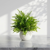 Plante artificielle Vcare, bonsaï réaliste, en plastique, en pot, pour la décoration de la maison, du bureau, du bureau à domicile, vente en gros