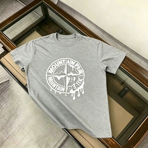 Camiseta Oversize con Estampado de Malla para Hombre, 100% Algodón, Transpirable, Estilo Hip Hop para Uso Diario - Product Image 1