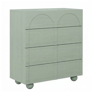 <span class=keywords><strong>Commode</strong></span> haute en <span class=keywords><strong>bois</strong></span> à 4 tiroirs pour vêtements, meuble de <span class=keywords><strong>chambre</strong></span> et de salon - Product Image 3