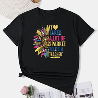 Impression DTF en gros « Il faut beaucoup de brillance pour être enseignant » pour vêtements