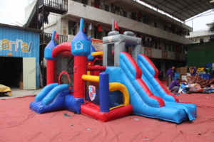 Clown sautant le mauvais combiné <span class=keywords><strong>gonflable</strong></span>, <span class=keywords><strong>château</strong></span> <span class=keywords><strong>gonflable</strong></span> de rebond de maison de morceau <span class=keywords><strong>gonflable</strong></span> de glissière commerciale <span class=keywords><strong>à</strong></span> <span class=keywords><strong>vendre</strong></span> - Product Image 5