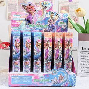 Nouvelle série d'anime K-pop Demon Hunter Naru to Fox Bunny, boîte mystère, stylos à bille en gel, Cry Baby La Bu Kuromi, papeterie, 14 ans et plus - Product Image 3